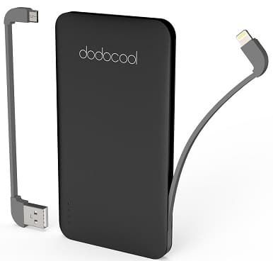 dodocool Powerbank mit 5.000 mAh und 2 USB Ports für 11,89€ (statt 17€)