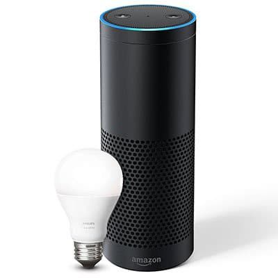 Echo Plus   mit Smart Home Hub inkl Philips Hue White LED Lampe für 99€ (statt 142€)