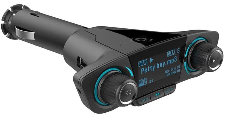 BT06 Bluetooth FM Transmitter mit 2 USB Ports für 13,82€
