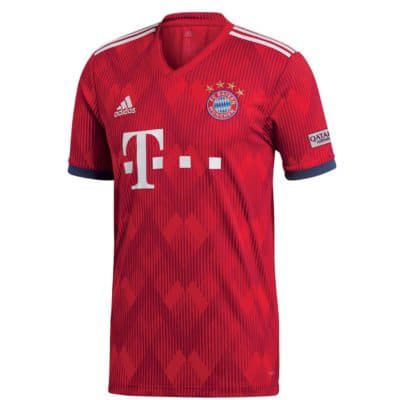 adidas FC Bayern München Herren Heimtrikot 18/19 für 49,95€ (statt 58€)   nur XL, L & S