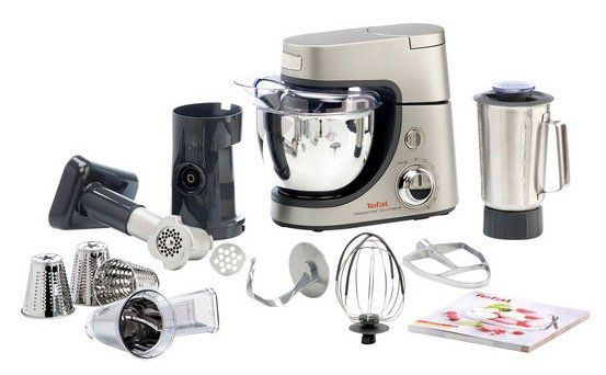 Tefal QB602H Masterchef Gourmet+ Premium Küchenmaschine mit 900W für 208,90€ (statt 414€)