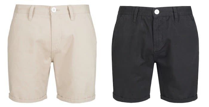 BRAVE SOUL Smith Herren Chino Shorts für 8,88€ zzgl. Versand (statt 17€)