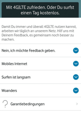 Abgelaufen! Vodafone GigaGarantie: 90 GB Datenvolumen für 24h geschenkt