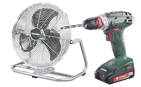 Metabo BS 18 Quick 18V Akku Bohrschrauber + Akku Ventilator AV 18 für 184,95€ (statt 228€)