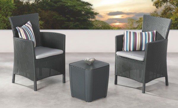 Best Napoli Freizeitmöbel Balkon Set für 89,99€ (statt 121€)
