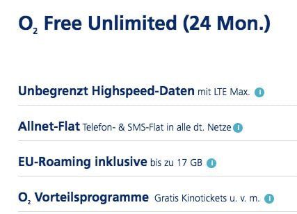 Jetzt bestellbar: o2 Free Unlimited mit unendlich LTE Volumen + Allnet Flat + o2 Vorteilsprogramme