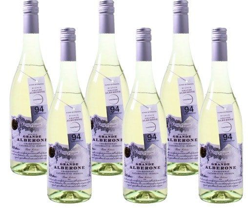 6er Pack Grande Alberone Chardonnay Weißwein für 33,30€