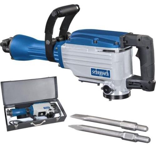 Scheppach AB1600 1600W Stemmhammer inkl. 2 Meißel, Koffer und Schnellwechsler für 124,90€ (statt 139€)