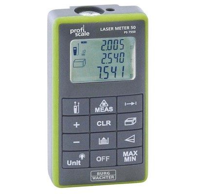 Burg Wächter Laser Meter 50 PS 7550 Lasermessgerät für 55,90€ (statt 77€)