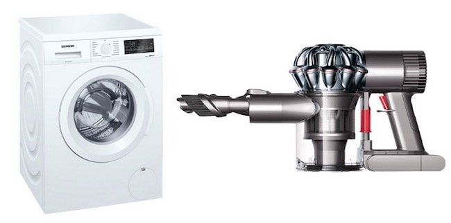 Siemens WU14Q420 iQ500 8kg Waschmaschine + Dyson v6 Trigger Handstaubsauger für 539,98€ (statt 695€)