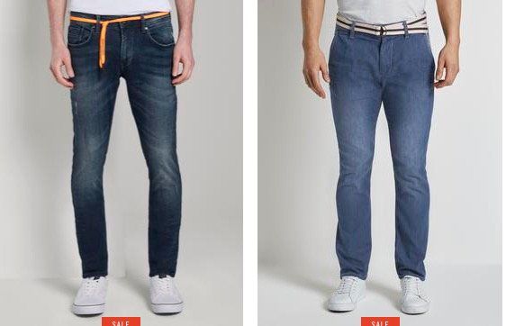 Tom Tailor mit 20% Rabatt auf alle Jeans + nur 0,97€ VSK