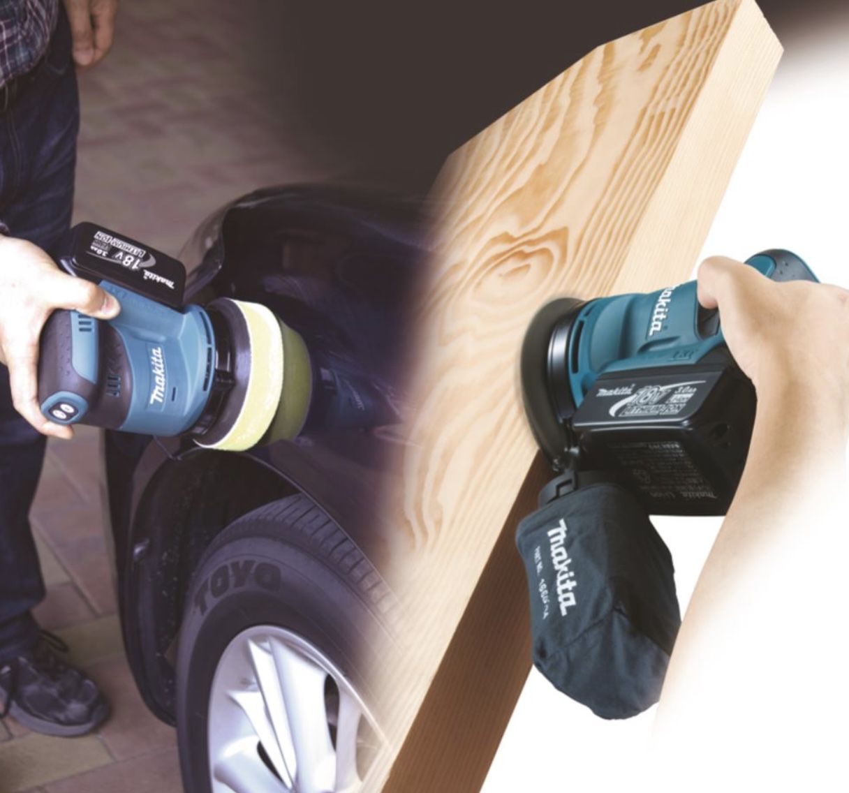 Makita Akku Exzenterschleifer DBO180Z für 72,88€ (statt 84€)