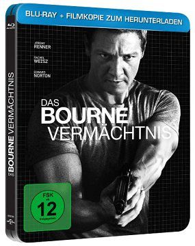 Das Bourne Vermächtnis als Steelbook Edition (Blu ray) für 7€ (statt 9€)