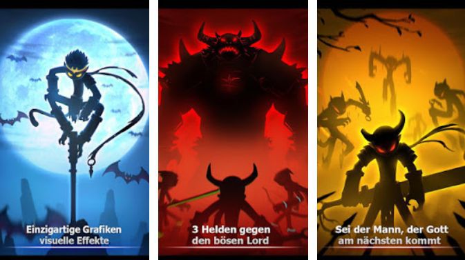 League of Stickman: (Dreamsky) Warriors (Android) gratis statt 0,59€