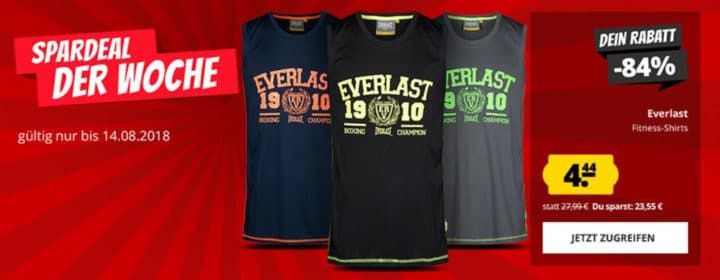 Everlast Herren Muscle Shirt ab je 4,44€ + 3,95€ VSK