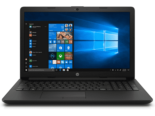 HP 15 da0302ng   15,6 Notebook mit 128 GB SSD, 4 GB RAM & Windows 10 ab 269€ (statt 319€)