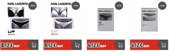 Karl Lagerfeld Sale bei TOP12: z.B. Karl Lagerfeld Bademantel Unisex für 24,12€