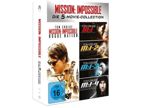 Mission Impossible 1 5 Box (Blu ray) für 16€ (statt 20€)