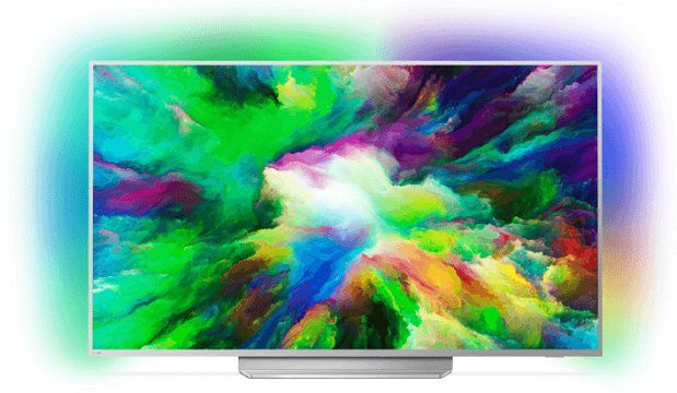 Philips 55PUS7803   55 Zoll 4K Fernseher mit Ambilight 3 seitig für 599€ (statt 699€)