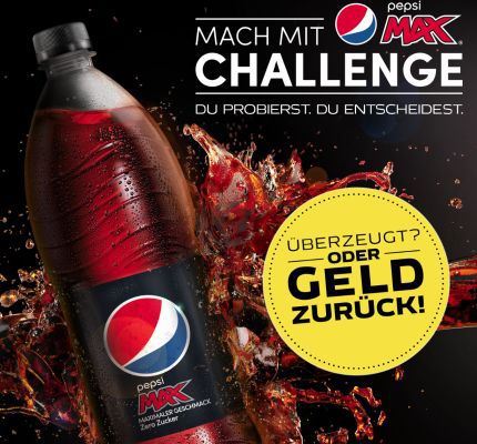 Pepsi Max kostenlos testen