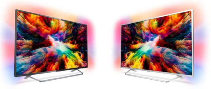 Philips 55PUS7373/12  55 Zoll UHD TV mit 3 seitigem Ambilight für 555€ (statt 760€)