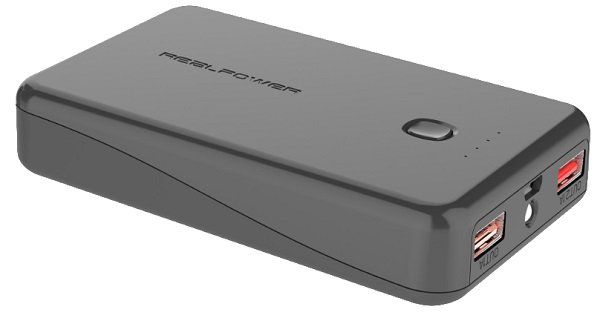 REALPOWER PB 100 Powerbank mit 10.000mAh für 13,99€ (statt 18€)