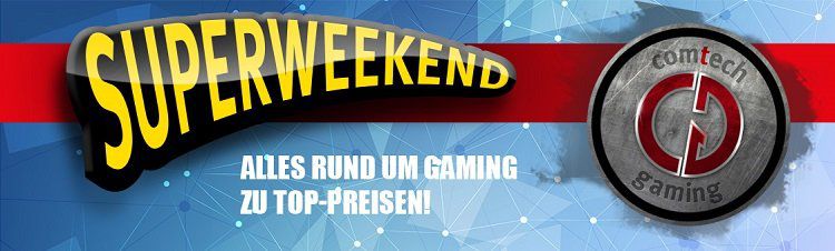 Comtech Gaming Superweekend Sale mit bis zu 46% auf Hardware, Monitore, Gamingzubehör