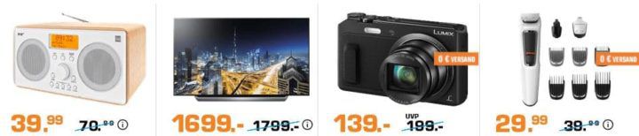 Saturn Saisonstart: heute z.B. PANASONIC Lumix DMC TZ58 Digicam für 139€ (statt 165€)