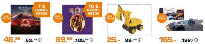 Saturn Entertainment Weekend Deals: z.B. The Jimi Hendrix Experience (8 LP Vinyl Box Set) für 73,99€ (statt 99€)