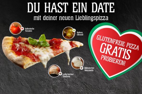 Schär glutenfreie Pizza gratis
