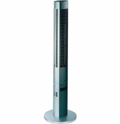 Trisa Silent Power 9313   Turm  Standventilator mit Fernbedienung & Timer für 99€ (statt 109€)