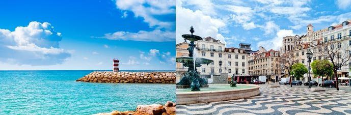 5, 7 o. 9 ÜN: Rundreise in Lissabon & der Algarve inkl. Frühstück, Mietwagen & Flüge ab 289€ p.P.