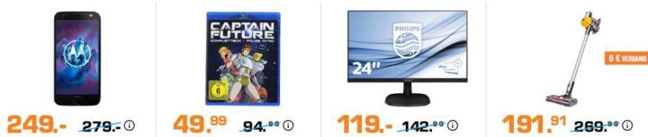 Saturn Saisonstart: heute z.B. Captain Future   Komplettbox (Blu ray) für 49,99€ (statt 73€)