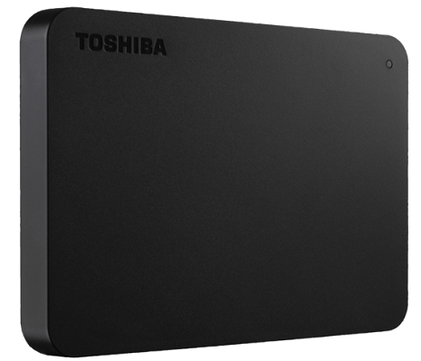 TOSHIBA Canvio Basics   2,5 Festplatte mit 2TB für 49,50€ (statt 74€)