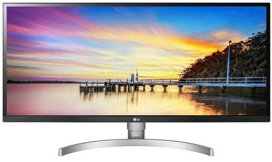 LG 34WK650 W 34 FullHD Monitor mit 5 ms Reaktionszeit, FreeSync, 75 Hz für 309€ (statt 425€)