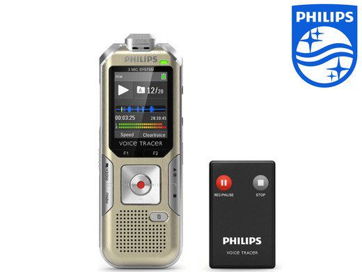 Philips DVT6510 Diktiergerät für 115,90€ (statt 150€)