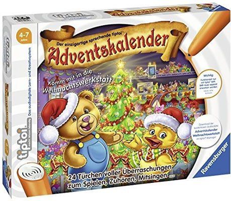 Ravensburger Tiptoi Adventskalender Weihnachtswerkstatt für 9,99€ (statt 20€)