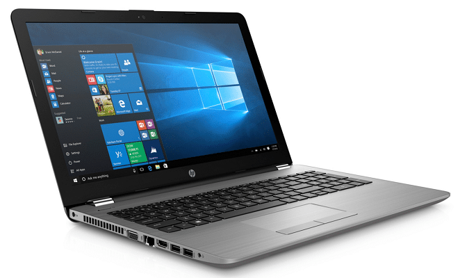 HP 250 G6 SP (2UB95ES)   15 Notebook mit 256 GB SSD & 8 GB RAM für 449€ (statt 479€)