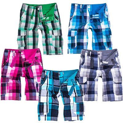 Rock Creek Herren Shorts im Karomuster für 13,90€ (statt 17€)