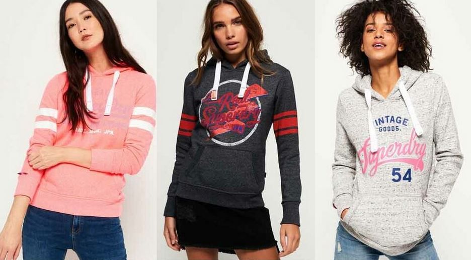 Superdry Damen Hoodies neue Modelle für je 27,95€