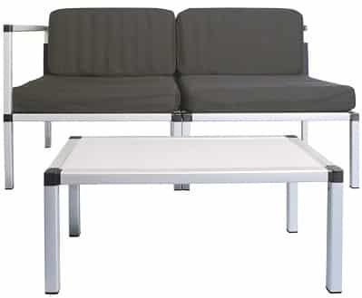 Living & Garden faltbares Lounge Set für 89,99€ (statt 144€)