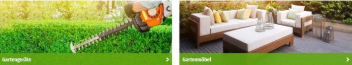 Garten Möbel & Geräte mit bis 30€ Rabatt bei  GartenXXL