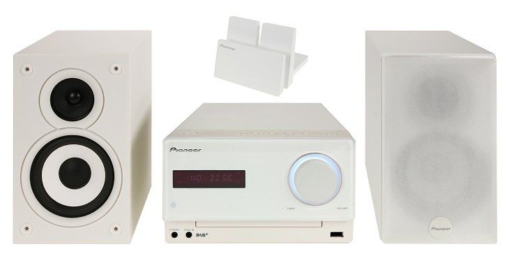 Pioneer X CM32BTD W DAB+ & Bluetooth HiFi Stereoanlage für 149€ (statt 175€)