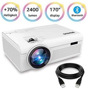 BIGASUO Bluetooth Beamer mit 2400 Lumen für 54,99€ (statt 100€) BIGASUO Bluetooth Beamer mit 2400 Lumen für 54,99€ (statt 100€)