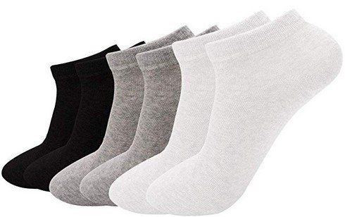 3 oder 6 Paar Unisex Sneaker Socken ab 3,99€   Prime