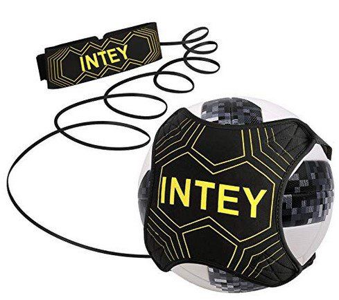 INTEY Fußball Kick Trainer mit elastischem Band für 4,99€   Prime