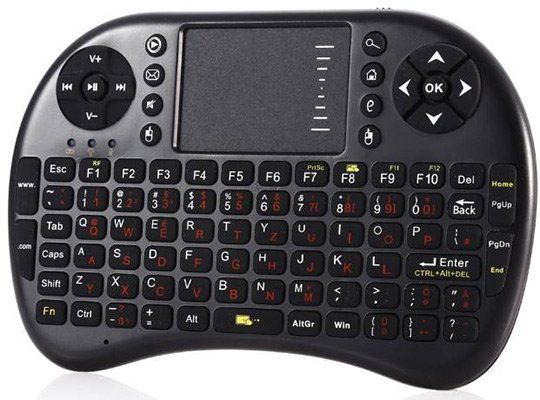 UKB 500 RF   2.4G Tastatur (DE!) mit Mauspad für 4,50€ (statt ~6€)