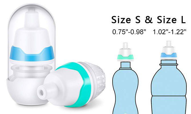 2 Wasserfilter für Flaschen für 4,81€ (statt 37€)   Prime