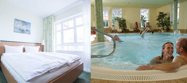 ÜN in Kühlungsborn direkt an der Ostsee inkl. Frühstück, Sauna & Wellness für 44,50€ p.P.