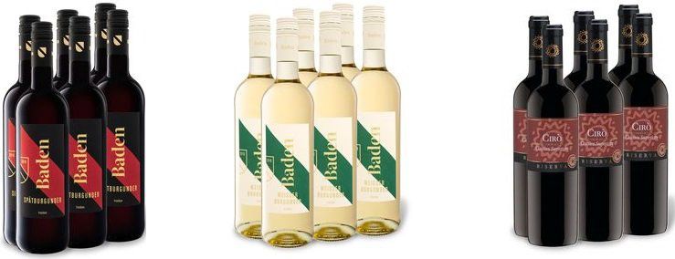 LIDL Weine & Spirituosen versandkostenfreie Lieferung ab 29€ Warenkorb   auch aus dem Sale